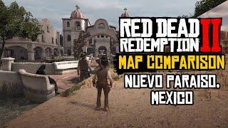 Red Dead Redemption 2 Map Comparison | Mexico