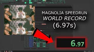 'MAGNOLIA' SPEEDRUN WORLD RECORD *6.97* (FIRST EVER SUB 7) [NO MIDI FILES/CONTROLLER]