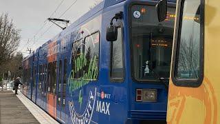 Trimet MAX trains