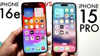 iPhone 16e Vs iPhone 15 Pro! (Comparison) (Review)