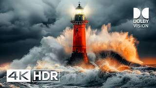 Worlds Most Dangerous Lighthouse | 4K Video ULTRA HD Dolby Vision™