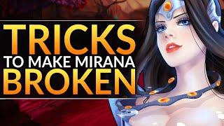 INCREDIBLE Tricks to Make MIRANA SUPER OVERPOWERED -  PRO Tips for Every Support - Dota 2 Guide