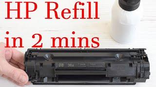 How to refill Toner Cartridge HP 110A At Home !!By STRACK ZONE