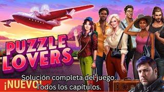 Adventure Escape Mysteries Amantes de los puzles (Puzzle lovers). Solución completa del juego.