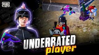 HOW UNDERRATED PLAYER DESTROYING PRO PLAYER ️ | IPHONE XR | PUBG MOBILE