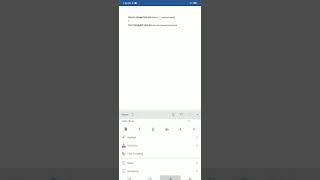how to change font size & type in Microsoft Word Android