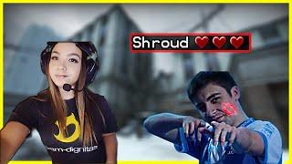 Shroud PLAYS MM with a girl! (cs_office)  w/Just9n , artstar , Skadoodle and prius -CSGO-LEGEND!