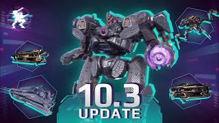 GET STRONGER WITH INTEL – War Robots Update 10.3 Overview