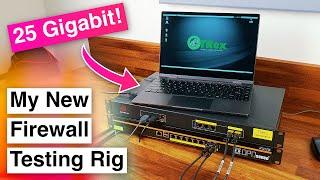 My New 25 Gigabit Firewall Testing Setup! - Cisco TRex Traffic Generator