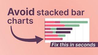 Fix stacked bar charts in seconds