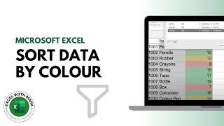 How To Sort Data By Cell Color In Excel