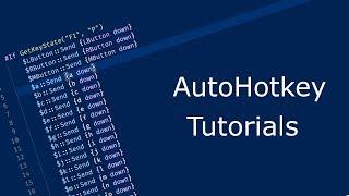 Keeping any key held down forever! | AutoHotkey Tutorials