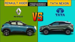 2021 Renault Kiger vs Tata Nexon Price, Engine, Dimensions Comparison