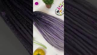 Crochet Dreads – Lavender. Synthetic Dreads. Dreadlocks Extension