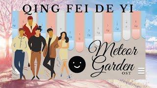 QING FEI DE YI || HARLEM YU || METEOR GARDEN OST || KEYLIMBA COVER AND TUTORIAL WITH EASY TABS