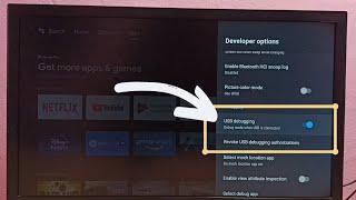 TCL Android TV : How to Enable or Disable USB Debugging Mode