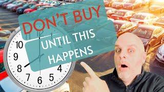 WHEN IS THE BEST TIME TO BUY A CAR