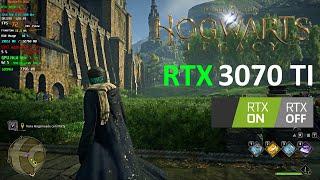 Hogwarts Legacy | RT ON / OFF | RTX 3070 TI | 5800X3D | 1080p - 1440p | DLSS - FSR2 - XeSS - DLAA