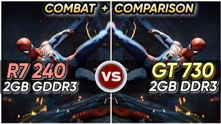 R7 240 vs GT 730 | Combat + Comparison | 7 Games Test | 720P