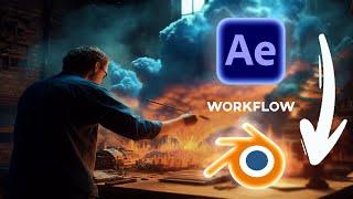 After Effects To Blender Workflow | Add 3D Objects and Effects to Your Footage (Tutorial)