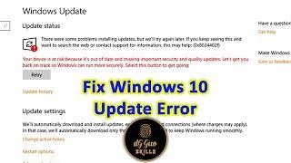  Fix Update error windows 10 version 1703