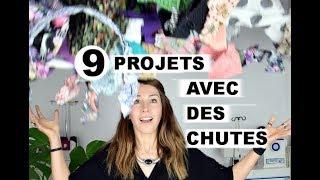 9 projets COUTURE pour utiliser ses CHUTES de tissu