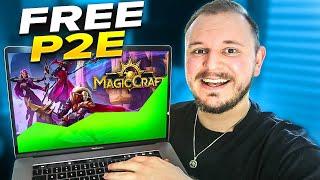 Free Play to Earn Crypto MOBA - MAKE REAL MONEY in Magiccraft