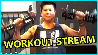 VaN Darkholme WORKOUT STREAM - Twitch Stream Highlights #26