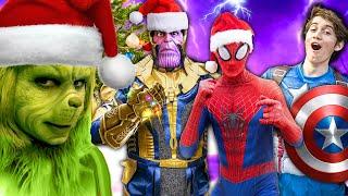Superhero Christmas! - Avengers VS The Grinch!