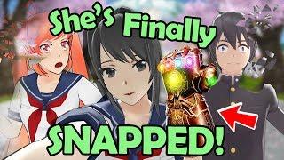 SNAP MODE in Yandere Simulator?! ELIMINATING HALF of Akademi High... (Thanos Challenge)