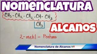 Nomenclatura de ALCANOS (muchos ejemplos paso a paso)