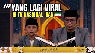 Kolaborasi Tilawah Anak & Ayah Trending Di TV Iran & Medsos Qari' Bima NTB  Dengan Suara Indahnya