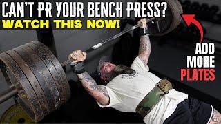 5 REASONS WHY YOU CAN'T PR YOUR BENCH PRESS !!!