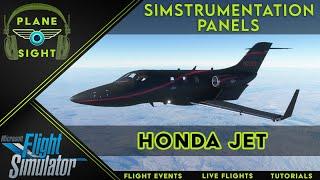 MSFS 2020 LIVE| HONDA JET| Air Manager | Simstrumentation | Home Cockpit