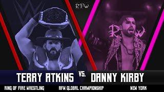 WWE 2K23 | RING OF FIRE WRESTLING | TERRY ATKINS VS. DANNY KIRBY