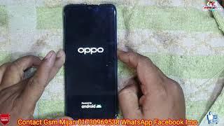 Oppo A15 Hard Reset CPH2185 Pin Pattern Password Unlock Oppo A12 Screen Lock Remove Factory Reset