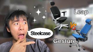 Steelcase Gesture VS Steelcase Leap -  Which top-class ergonomic office chair is better for you?