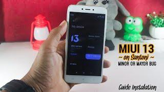 Instal MIUI 13 Redmi 4X GSI Port Redmi Note 5 Lebih Ringan Sih Tapi I Review