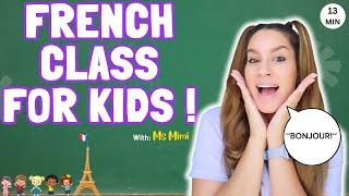 Learn to talk French with Ms Mimi - Videos for Toddlers - Songs - Games & Speech Practice