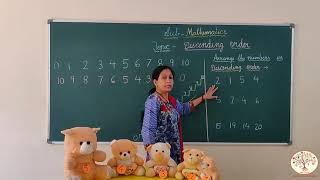 Gurukulam Online Classes - Maths UKG- Descending order