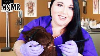 ASMR Scalp Check & Scalp Scratching Medical Roleplay (Rat Tail Comb, Gloves, Personal Attention)