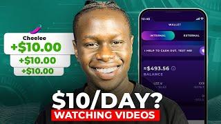 Cheelee App Review - I Tried To EARN $10 PER DAY By Watching Videos Online | Make Money Online