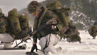 Military Beach Landing, Helo Insertion, Infantry Firefight – Largest Winter Exercise in Decades