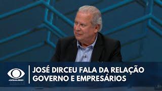 'Brasil tem confiança e estabilidade', diz José Dirceu sobre empresários com Lula | Canal Livre