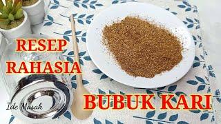 RESEP RAHASIA BUBUK KARI || bubuk kari serbaguna