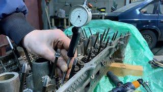 Ремонт ГБЦ BMW | Дефектовка и замена направляющих втулок клапанов