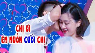 Thấy chị gái HƠN TUỔI QUÁ ĐẸP chàng trai muốn NHÀO TỚI bấm nút chưa gì đã ÔM VÀ HÔN I Hẹn Hò Cùng QL