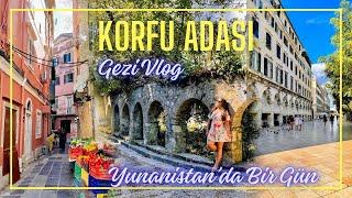 Tatil VLOG | Bir Günlüğüne Yunanistan'a Gittik | Korfu Adası | Adaya İnen Uçakları İzledik