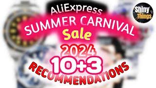AliExpress June 2024 Summer Carnival Sale - 10 + 3 Recommendaitons