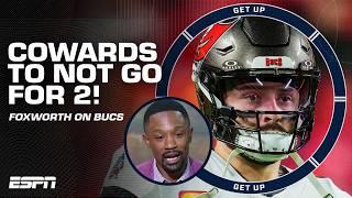 COWARD MOVE! ️ - Foxworth on the Bucs NOT going for 2 to END MNF [REACTION] | Get Up